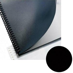 Leatherette Binding Covers - 15 pt Black - 8.5 X 11, 500/Pack