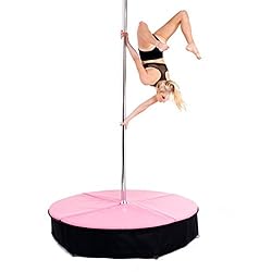 gymmatsdirect 5'x2'' Pole Mats Dance Crash Pole Mats Pink Color