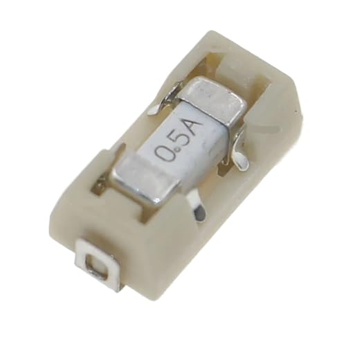 KTMBOHU Kit Surtido de fusibles cerámicos SMD de acción Lenta, 160 Unidades, 15 valores, 250 V, 1808/2410/6125, 250 mA, 500 mA, 1 A, 2 A, 4 A, 5 A, 6,3 A, 8 A, 10 A, 12 A, 15 A, 20 A, 25 A.