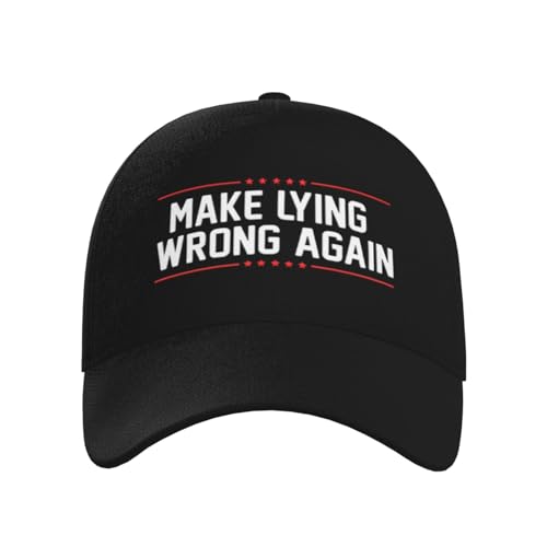 Make Lying Wrong Again Baseball Hats for Men and Women - Classic Adjustable Hats2
