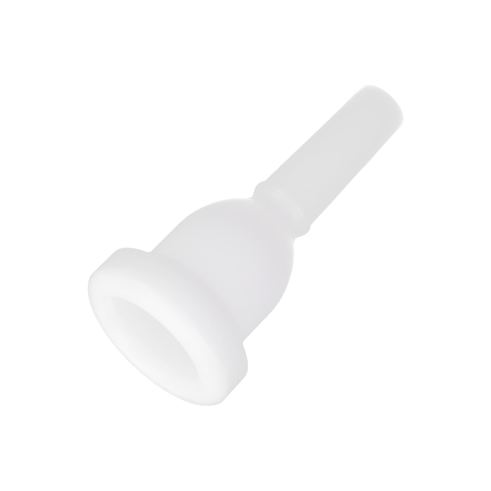 MBAT Trombone Mouthpiece for Tenor Horn, High Gloss White ABS, Pure Sound, Standard Fit, Easy to Carry, Material, Machine Polished, Simple and Exquisite