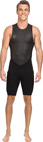 O'Neill Men's O'Riginal 2mm Back Zip Sleeveless Spring Wetsuit, Black, Large