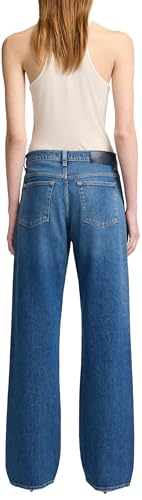 7 For All Mankind Para Mujer. 7U660C65EPR Jeans Explorer Azul (28), Casual, AlgodóN - 5