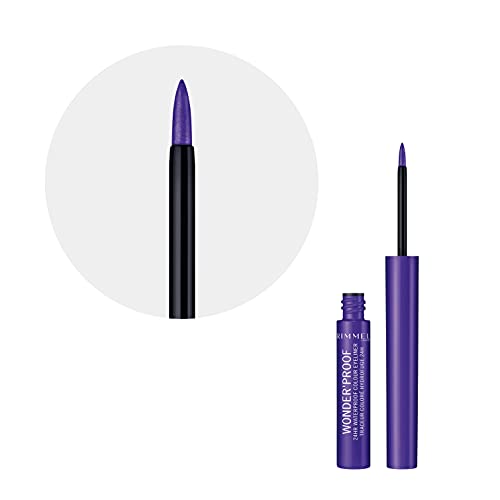 Rimmel Eyeliner Wonder'Proof Waterproof et sans transfert Longue Tenue 04 Deep 1 4ml - vue 8