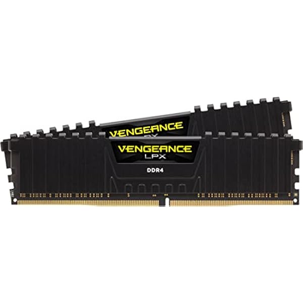 CORSAIR VENGEANCE LPX 16GB (2 x 8GB) Pamięć Ram CL16 do 3200MHz, Czarny CMK16GX4M2B3200C16
