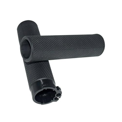 Poignée moto 25mm en caoutchouc pour guidon de Touring et Sportster XL883 XL1200