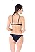 Vogueric Womens High Neck Strappy Padded Push Up Two Piece Bikini Set Bathing Suit