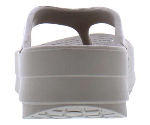 Image of OOFOS OOmega OOlala Womens Shoes Size 6, Color: Nomad-Beige