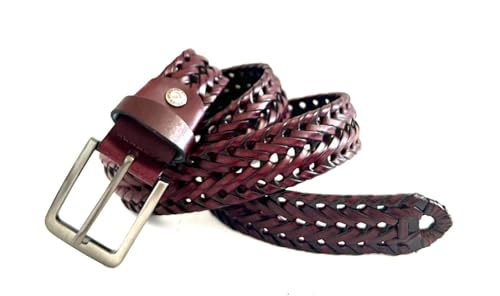 BAKANO Handmade Leather Belt for Men 1 1/2