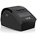 ACLAS Quittungsdrucker Thermodrucker 80mm mit ESC/POS für Registrierkasse Kassenschublade (150mm/s, USB+D9 Seriell Port)