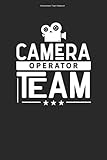 Kameramann Team Notizbuch: 100 Seiten | Punkteraster | Kamerafrau Kameramänner Kamera Filmen Videograph Kameramann Film Videographie Filmberuf