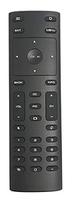 XRT135 Replacement Remote Control for Vizio Smart TV E43E2 E43-E2 E50E1 E50-E1 E50XE1 E50X-E1 E50E3 E50-E3 E55E1 E55-E1 E55E2 E55-E2 E60E3 E60-E3 E65E0 E65-E0 E65E1 E65-E1 E65E3 E65-E3 E70E3