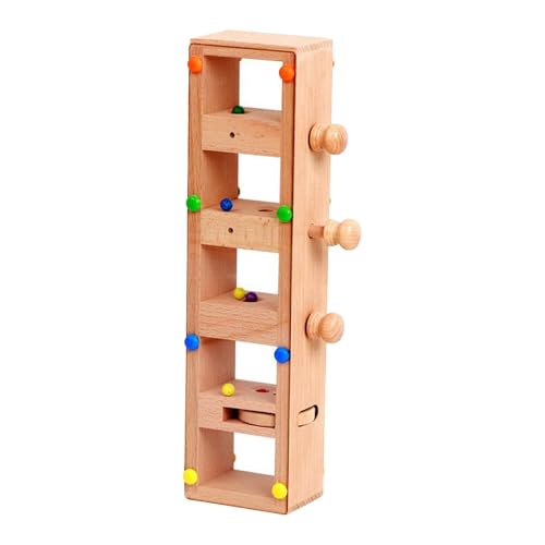 Cadeau de fete pour enfants : jouet d'apprentissage en bois portable MERIGLARE