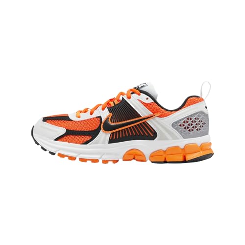 Nike Vomero 5 Big Kids' Shoes (HF6998-800, Total Orange/White/Metallic Platinum/Black) Size 4.5