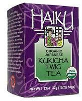 Great Eastern Sun Organic Haiku Tea Japanese Twig (Kukicha/Bancha) 16 tea bags - 3PC