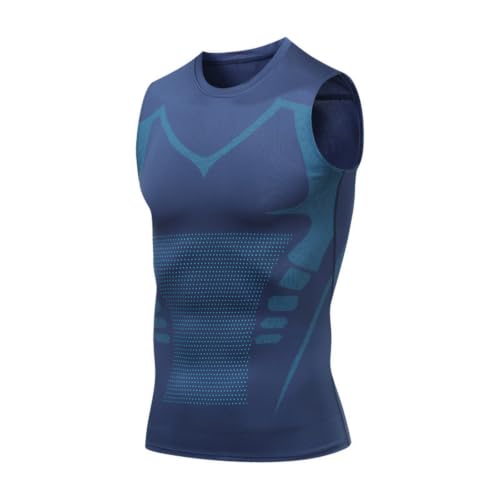 Débardeur sport ventre plat homme tissu extensible pour voyage