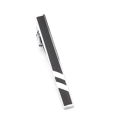 Image of Tie Clips for men Tie Bar Clip Set for Regular Ties Necktie Wedding Business Tie Pin Clips