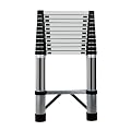 Telescoping Ladder, 15.4 FT Stainless Steel Extension Ladder with Non-Slip Feet,Slow Down Design Telescopic Ladder,Heavy Duty 330 lbs Max Capacity,Ideal for Home, RV, and Outdoor Work (15.4FT)