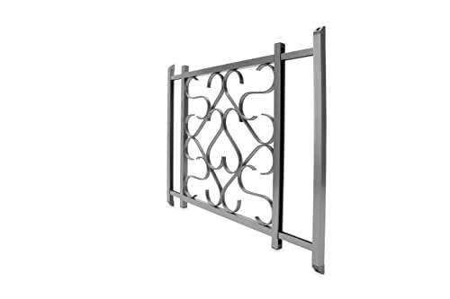 Camco Deluxe Aluminum RV Screen Door Grille | Adds a Sturdy Feel to the RV Door | Adjusts from 20-inches to 32-inches Wide | (43991) - Thumbnail 4