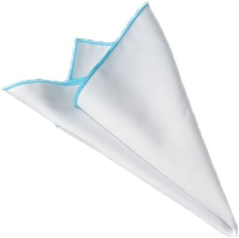 Flairs New York Gentleman's Essentials Weekend Casual White Pocket Square - Image 2