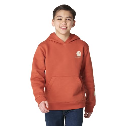 Image of Carhartt Boys Long Sleeve Hooded Sweatshirt