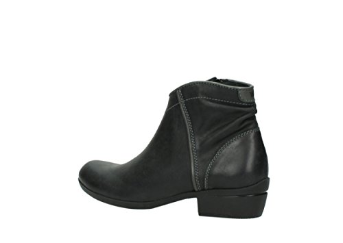 Wolky Women's Winchester Black Algarve Leather 37 B Eu B (M) #TOP3