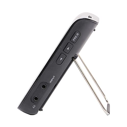 Rechargeable Metronome Tuner Tone Generator 3 In 1 Portable Digital Metronome For Guitar, Ukulele, Piano, Clarinet, Trumpet, All Musical Instruments (Black) #TOP2