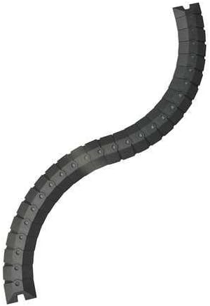 Cable Protector, Drop Over, 1 Channel, 3Ft.