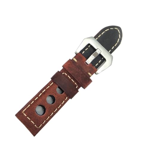 Bracelet de montre vintage en cuir véritable fait main, le cadeau idéal