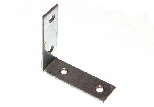 Équerres d'angle acier BZP 50 mm pour réparer un meuble instable et renforcer les fixations