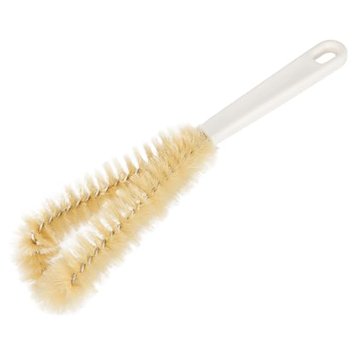KOMBIUDA Cleaning Brush Bottle Cleaning Scrub Brush Reusable Cup Brush Scrub for Cleaning Household Cleaning Brush for Cup Cleaning Cup Scrubber Brush Cleaning Tool Stainless Steel