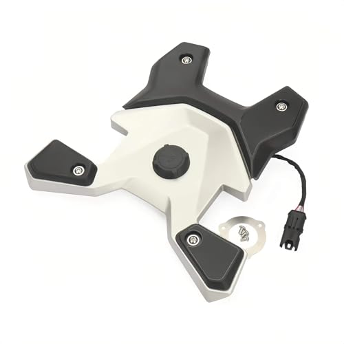 Neu für BMW R1300GS (2023-) C400X (2025) C400GT (2025) Motorrad-Gepäckträger mit USB-Topcase-Halterung (Silbernes USB-Set)