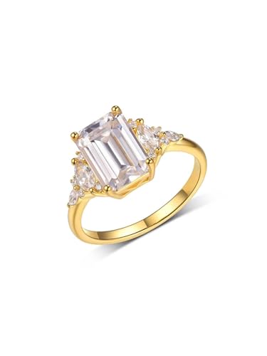 Bague mariage moissanite 3 carats à porter au quotidien pour femme