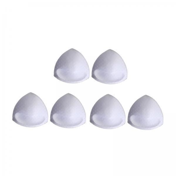 Enakshi® 6x3 Pairs Triangle Bra Inserts Pads Bra Cups Inserts for Bikini Top White|Crafts | Sewing | Foundations & Undergarments | Bra Cup Pads-image-9