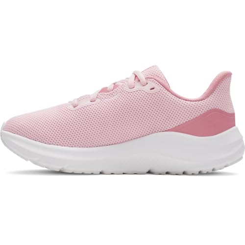 Under Armour Damen UA W Charged Pursuit 4 Laufschuhe, Prime Pink/Pink Elixir/White, 41.5 EU