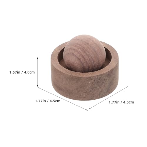 Hemobllo 4pcs Difusores de Aceite Esencial de Madera Natural miniatura 2
