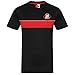 Sunderland AFC Official Soccer Gift Mens Poly Training Kit T-Shirt Black Large