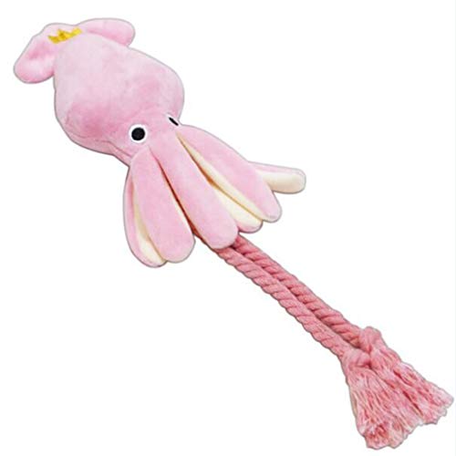 Brinquedo de pelúcia Balacoo para animais de estimação, polvo, brinquedo de pelúcia com nó, brinqued