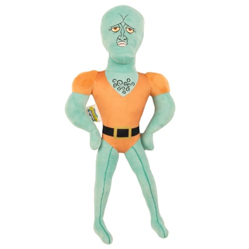 Collectibles Spongebob Squarepants Handsome Squidward Bedding Super Soft Cozy Decorative Cuddle Pillow, (Officially Licensed Product) By Franco