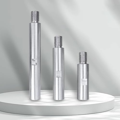 M14 Poliermaschinen Verlängerungsstange Schleifaufsatz für Winkelschleifer Alrens 3Set Aluminium Verlängerung Langhals geeignet für 75mm/100mm/140mm