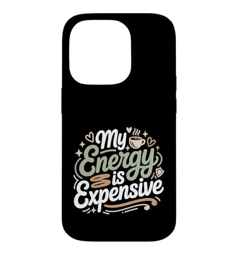 My Energy Is Expensive ���[�h�̋������݊� �X�}�z�P�[�X iPhone 14 Pro �p