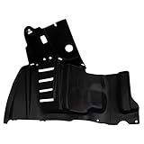 TRQ Front Left Fender Splash Shield Black Drivers Side Compatible with 2010-2013 Suzuki Kizashi SZ1248122