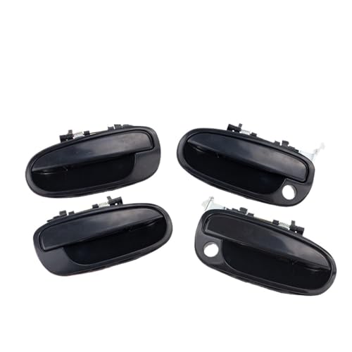 Poignée de porte extérieure pour Hyundai Matrix et Lavita 2001-2010 | Lot complet de 4 pièces