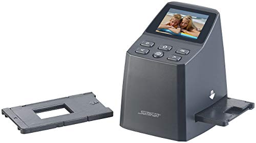 Somikon Dia und Negativscanner: Stand-Alone-Dia- & Negativ-Scanner mit 2,4" / 6,1 cm Display, 14,6 MP (Diaprojektor, Dia Betrachter, Foto Digitalisierer) – Bild 4