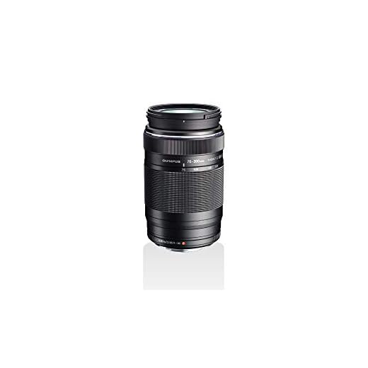 Olympus M.Zuiko Digital ED 75‑300mm F4.8‑6.7 II - Objetivo Adecuado para Todas Las cámaras MFT, Modelos Olympus OM-D & Pen, Serie G de Panasonic, negro