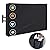 Outdoor TV Cover 48 to 50 inch Weatherproof, Waterproof Black TV Cover for Outside 48 to 50 inch Flat Screen Television