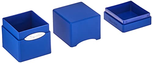 Ultra Pro Blue Satin Tower Deck Box by Ultra Pro - Used condition - US$11.23