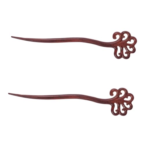 Accessoire naturel pour cheveux en bois afin de réussir un chignon rétro au quotidien