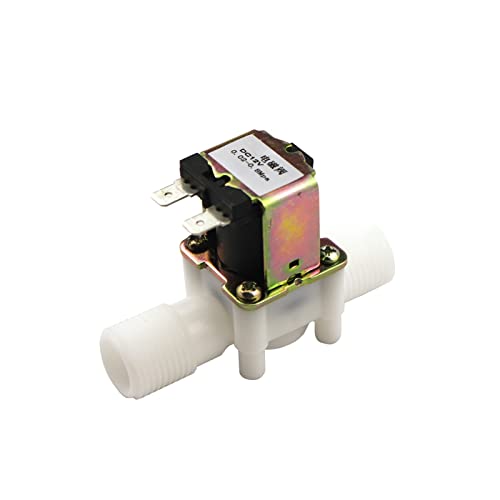 Électrovanne 24V en plastique 1/2 pouce N/C pour le contrôle de pression d'eau - 5