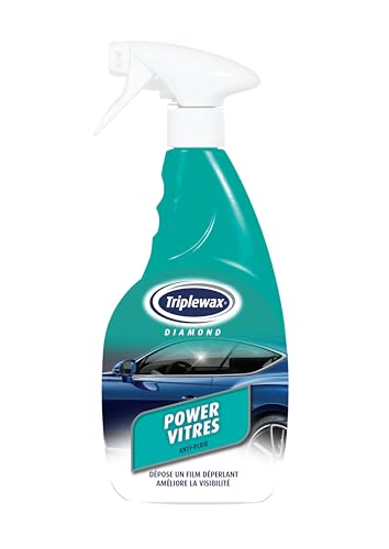Triplewax Nettoyant Pour Vitres Hydrofuge, 500 ml